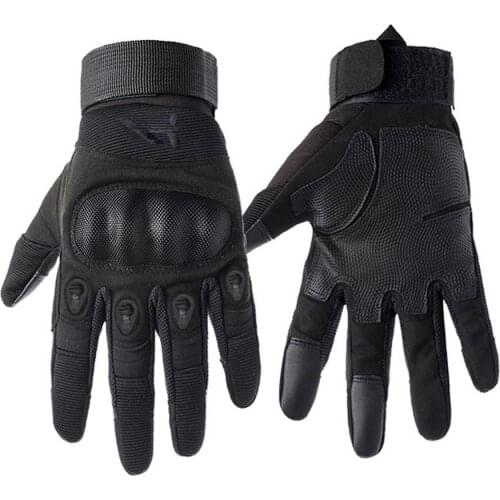 Military Touch Screen Gloves Shooting Combat Anti-Skid Bicycle Knuckle Full Finger Gloves Outdoor Riding Army Training Gloves