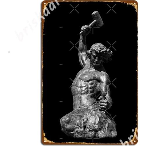 Self Made Man Metal Signs Decoration Cinema Kitchen Bar Cave Poster Tin sign Posters