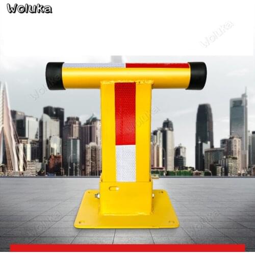 T-type parking space lock Car position lock anti-collision thick garage placeholder anti-pressure parking pile lock CD50 Q01