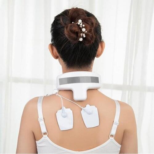 Intelligent Voice Neck Guard Cervical Massager Three Pulse Vibration Shoulder and Neck Physiotherapy Device Electric Massage