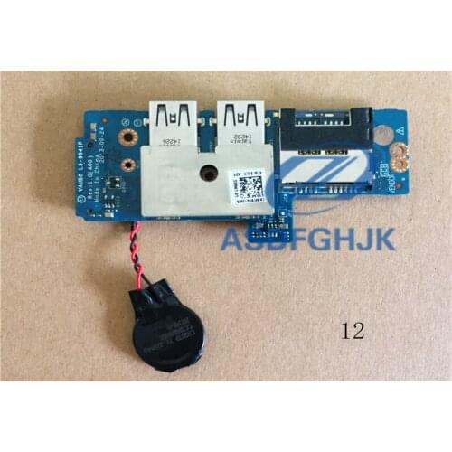 VAUB0 LS-9941P 007DF4 07DF4 Genuine for Dell Precision M3800 XPS 15 Laptop USB Board SD Card Reader board works 100% Test OK