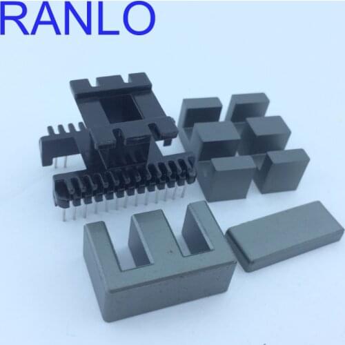 EE28 EI28 vertical 26pin bare bobbin + Magnet ferrite core PC40