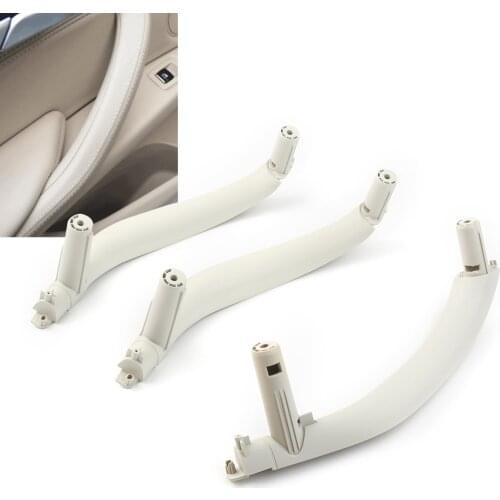 F15 F16 Car Inner Interior Door Pull Handle Trim Cover RHD Only For BMW X5 X6 2014 2015 2016 2017 2018 ABS 3PCS/Set