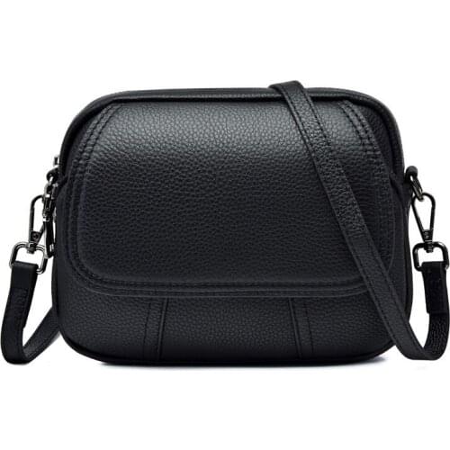 Womens Real Genuine Leather Shoulder Bags Girls Crossbody Bag Women Messenger Bag Small Summer Flap Lady Party Handbag Clutches