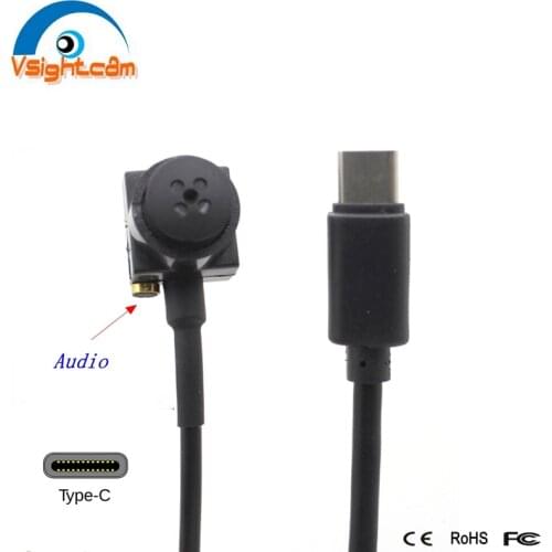 15*15mm Mini USB Camera 720P1080P Type C Micro Button UVC CCTV Camera Used To Android Mobile Phone