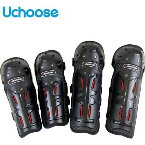 4pcs Children Motorcycle Knee Gear Guard Protection Racing Motobike Protective KneePads Hard Breathable Motocross Armor KneePads