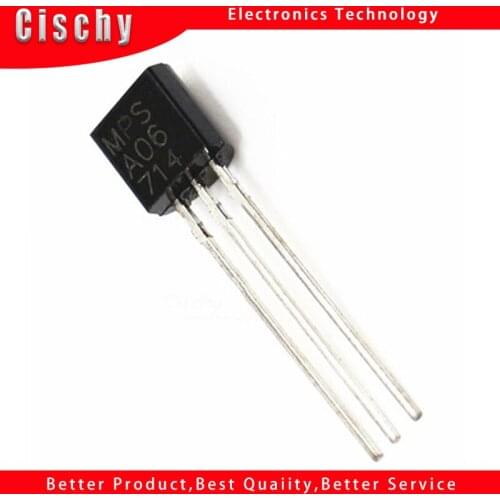 50PCS MPSA06 A06 TO-92 TO92 Triode Wholesale Electronic