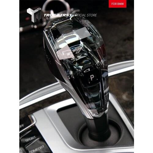 Car Accessories Crystal Gear Shift Knob Shift Lever For BMW 7 Series F02 2011-2014