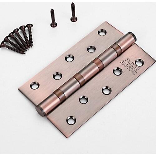 Home Stainless Steel Hinge Cabinet Door Silent Hinges Bookcase Door Damper Buffer Soft Close for Hinges Furniture Hardware