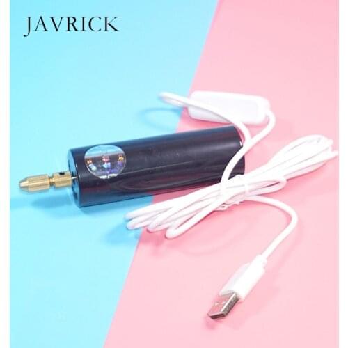 Electric Hand Drill Wrench 5V Hand Motor Hole Making Resin Jewelry Mini Drill Usb Craft Tool DIY Accessories Jewelry Making Tool