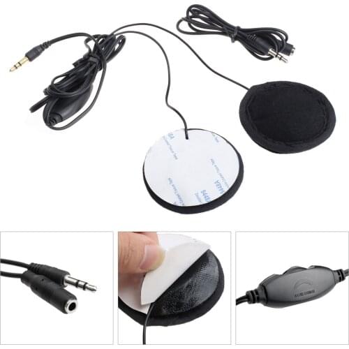 Motorbike Motorcycle Helmet Headset Speakers 3.5mm jack Earphone Headphone Speaker for Motorcycle Helmet Interphone MP3