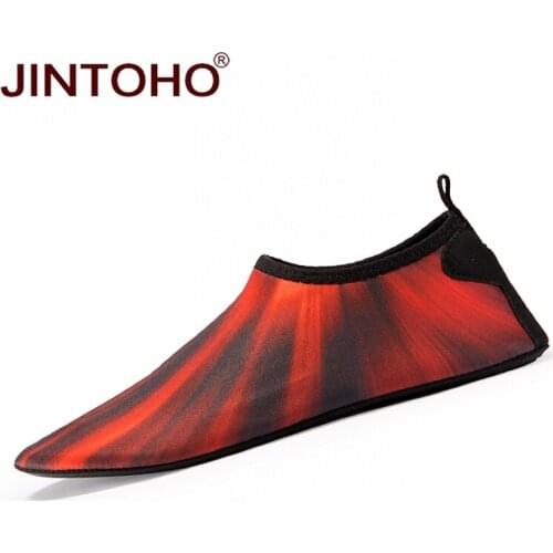 JINTOHO Swimming Water Shoes Men And Women Beach Shoes Adult Unisex Flat Soft Walking Lover Yoga Shoes Sneakers Zapatos De Mujer