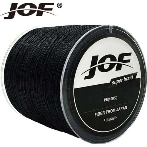 JOF 4 Strands 300M Carp Fishing Line Multicolour Super Strong 100% PE Braided Fishing Wire 8-100lb For Lake River#c0