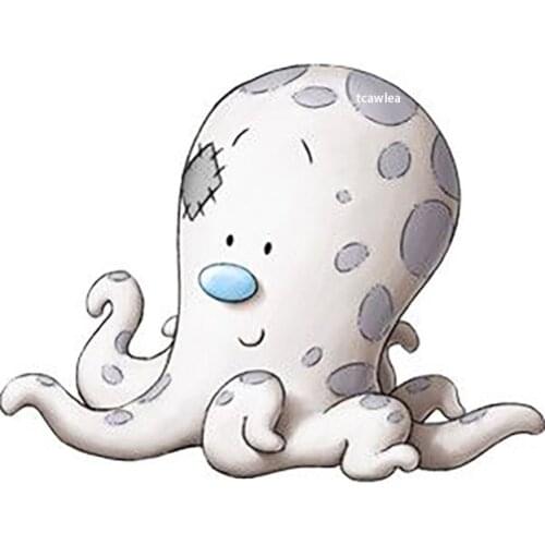 Octopus Metal Cutting Dies Animal Doll Stencil For DIY Craft Scrapbooking Cards Decorative