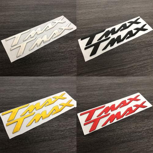Motorcycle Decals Stickers Emblem Badge 3D Raised Tank Wheel Logo For Yamaha TMAX 500/530 TMAX500 TMAX530 T-MAX 500/530