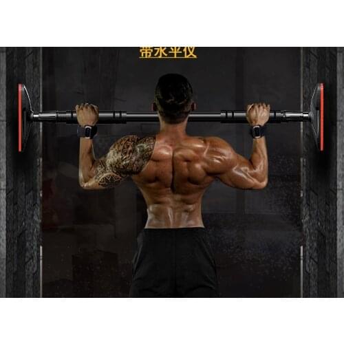 Indoor door horizontal bar single pole home pull-up trainer wall door frame wall punch-free fitness equipment