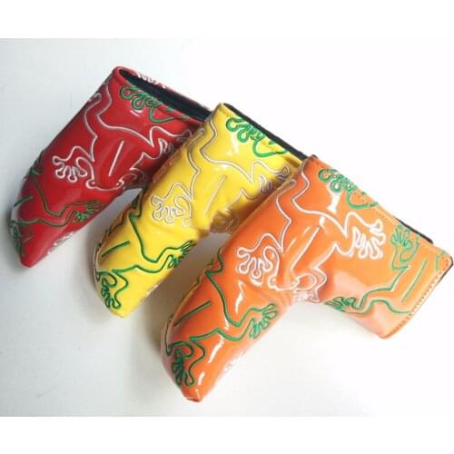 High quality 1pc GOLF Toad Frog Head Covers For Golf Putters With Magnet Blade Putter Cover