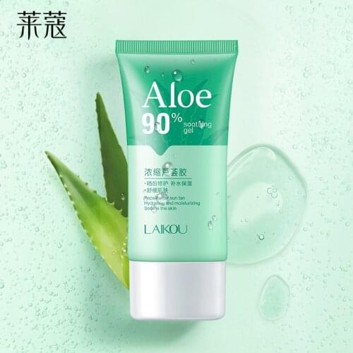 90% Aloe Extract Soothing Gel Moisturizing Improve Skin Repair Face Cream Acne Treatment Brightening Sleeping Mask Skin Care