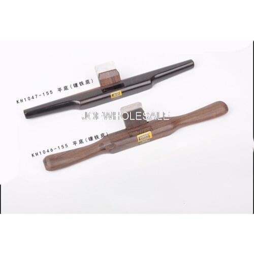 Woodworking tool,Ebony wood curved plane flat bottom bird planer woodworking plane,wood carving tools