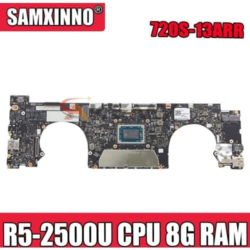 ES321 NM-B441 For Lenovo IdeaPad 720S-13ARR laptop motherboard Ryzen R5 2500U CPU 8G RAM 5B20Q59464 5B20Q59378 100% test work