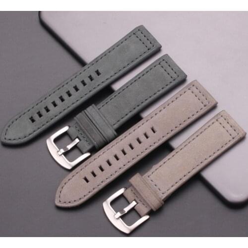 Italy Genuine Calf Leather Watch Band 22mm 4 Colors Women Men Watchbands Strap Wiht Stainless Steel Pin Buckle For Gear S3