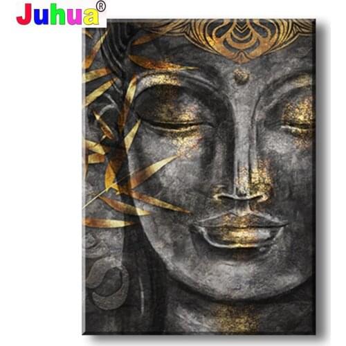 5d Lord Buddha Diamond Painting,Full Square Round Drill Religion Mosaic Picture Diamond Embroidery Cross Stitch Handmade Gifts