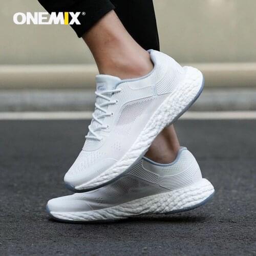 ONEMIX Men Sneakers 2020 Breathable Man Running Shoes Tennis Shoes Outdoor Jogging Women Athletic Shoes Comfortable Light Soft