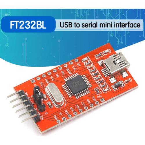 FT232BL FTDI USB 3.3V 5.5V to TTL Serial Adapter Module USB Mini Port USB to TTL module FT232RL improvement
