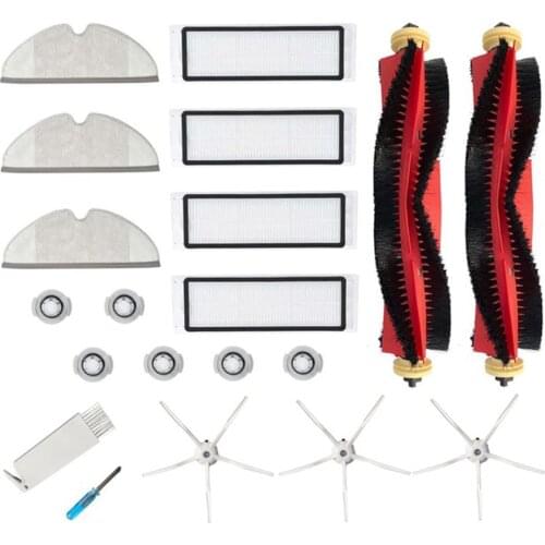 Detachable Roller Brush Kit For Xiaomi Roborock S6 S5 Max S65 Vacuum Cleaner Accessories Household Cleaning Tool Corner Brush