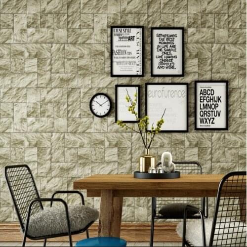 Beibehang wallpaper for walls 3 d high quality 3D living room wallpaper background wallpaper pattern brick hotel coffee shop
