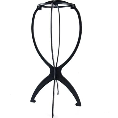 Kleurrijke Ajustable Pruik Stands Plastic Hoed Display Pruik Hoofd Houders Mannequin Hoofd/Stand Portable Folding Pruik Stand