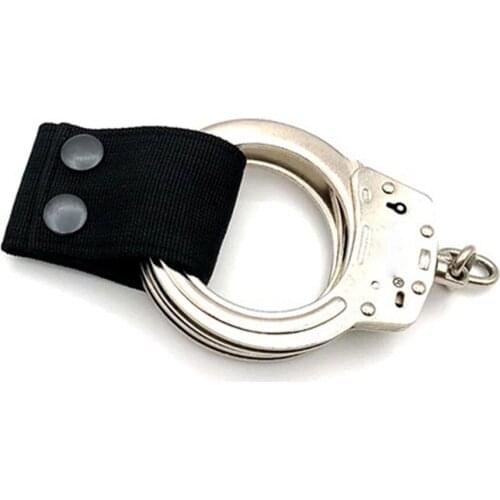 Tactical Quick-pull Handscuff Strap Portable Police Duty Button Lanyard Multifunctional Waist Hanging Belt Nylon Accessories