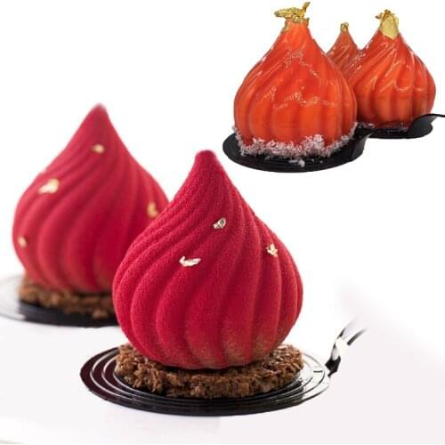 SHENHONG Onion Silicone Cake Molds Non-Stick Mousse Moulds Pastry Baking Tools Party Dessert Decorating Form Kitchen Bakeware