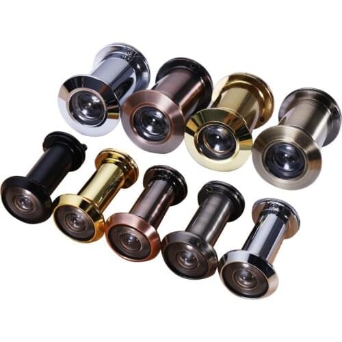 Security door Door Viewers door mirror HD glass lens 200 degree wide-angle anti prying and anti rotation hotel door