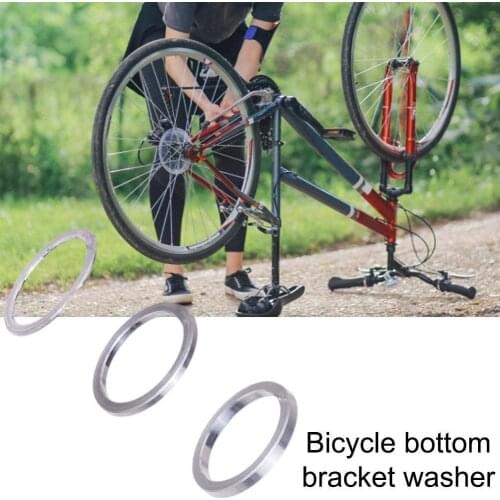 ZTTO 24mm Bottom Axle Bracket Washer Crankset Spacer 1/2/3mm MTB CNC Mid-axis Fine-tuning Gasket