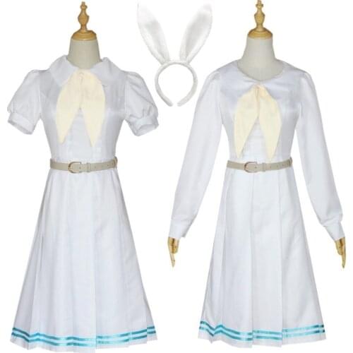 2020 Anime Beastars Cosplay Costume Haru Cosplay Women School Uniform Costume Rabbit Girl Japanese Uniform Outfit