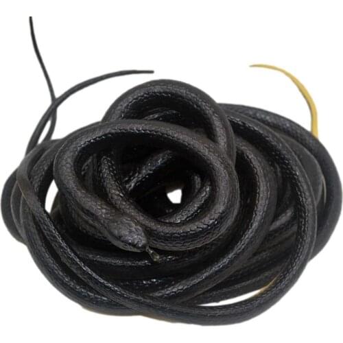 Big Realistic Snake Halloween Tricky Creepy Prank Scary Snake Toy Simulation Snake Tricky and Scary Soft Rubber Snake Toy 120CM