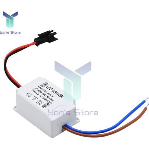 1W-3W Electronic LED Power Driver Strip Driver Transformer Simple AC Driver Adapter 85V-265V to DC 3V-14V 300mA LED Power Supply