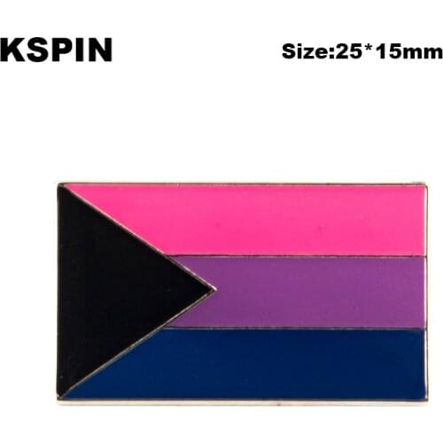 Pride Flag Badge Flag Brooch National Flag Lapel Pin International Travel Pins XY0890