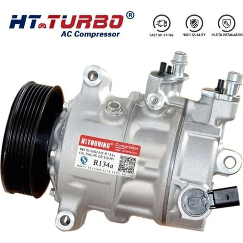 AC Compressor for AUDI A3 SEAT LEON SKODA OCTAVIA VW GOLF PASSAT TOURAN 1K0820803F 1K0820803G 1K0820803L 1K0820803N 1K0820803S