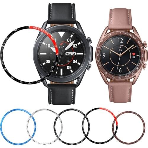 Metal Bezel Ring Time Styling for Samsung Galaxy Watch 3 watch3 41mm 45mm 41 45 MM Sport Cover Case Protection Watch Accessories