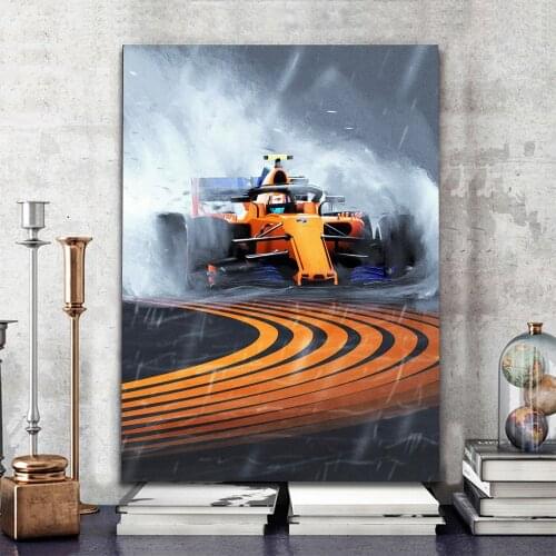 Poster And Prints Hot Ayrton Senna F1 Formula Mclaren World Champion Wall Art Canvas Picture Painting Modern For Home Room Decor