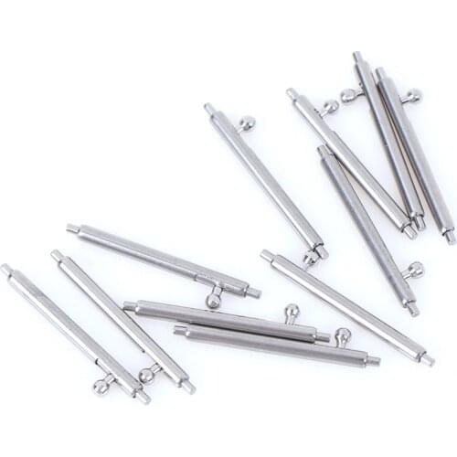 10Pcs 1.8mm Quick Release Watch Spring Bar Stainless Steel 12/14/16/18/20/22/24mm Spring Bar Watch Repair Tools Kits Watch