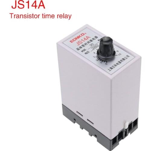 High quality transistor time relay JS14A 36V 110V 220V 380V