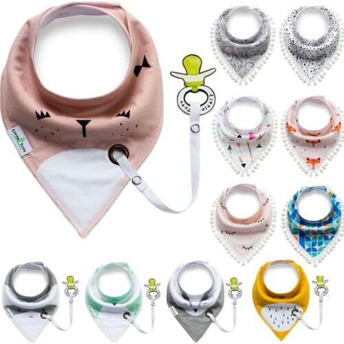 Saliva Towel Baberos Bebes Baby Bibs Anti-drop Rope Absorbent Apron Girls Infant Cotton Bandana Boys Bib Scarf Newborn Feeding
