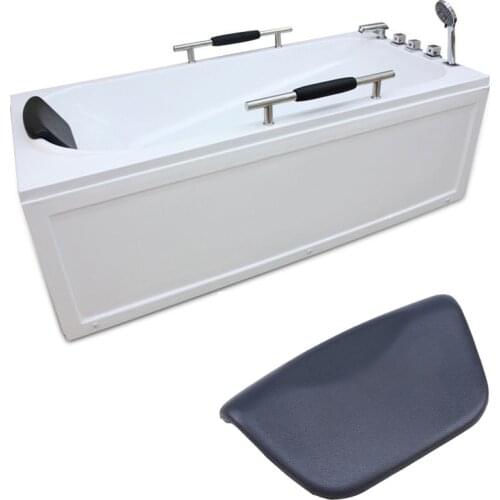 WCIC PU Bath Pillow SPA Bathroom Accessories Foam Bath Bathtub Headrest Suction Cup Neck Pillows Waterproof Bath Tub Pillow