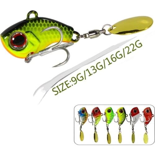 1pcs Winter Spoon All For Fishing Lure Tackle Spoon Jig Artificial Bait Hard Spinner Trout Vibration Pesca Metal Vib Crankbait