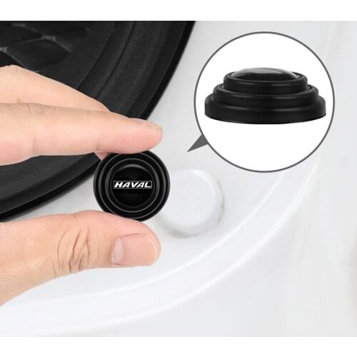 2/4pcs Silicone Car Door Shock Stickers Absorber Shock Pad For Haval Great Wall Cuv H3 H5 H2 H1 H6 H8 H9 Wingle Accessories