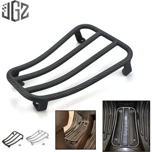 Motorcycle Aluminum Front Foot Pedal Luggage Rack Bracket Holder for VESPA GTS GTV 300 2017 2018 2019 Accessories Modified
