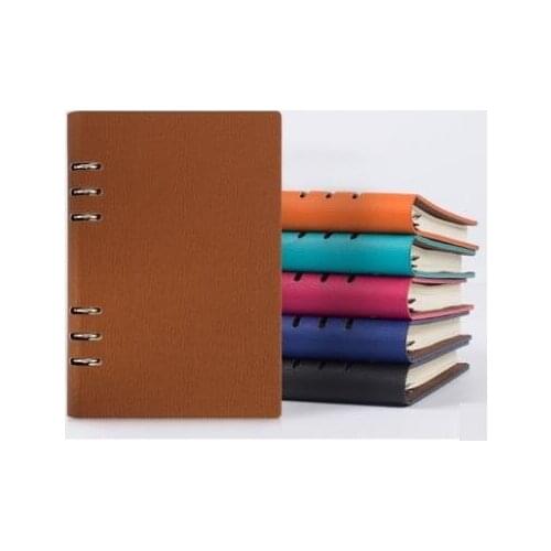 Customized LogoNotebook A4 A5 A6 B5 loose leaf notebook detachable removable notebook stationery business diary notebook